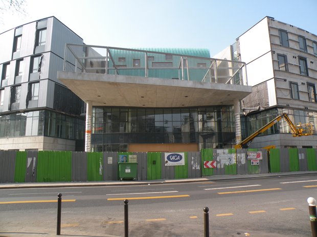  chantier hôpital Saint-Anne